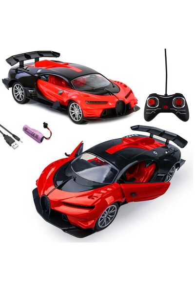LRS STORE Uzaktan Kumandalı Şarjlı Araba Kapıları Kumandadan Açılan Bugatti Şık Tasarım