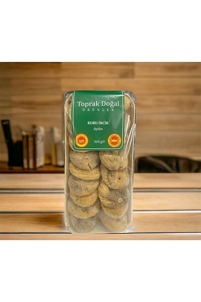 Toprak Doğal Natural Fig Dried - Aydın Fig, Dried Fig 300 G, Natural Mountain Fig