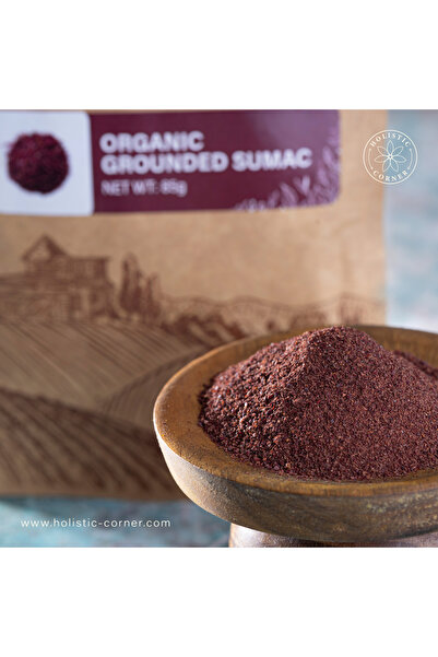 Holistic Corner Organic Grounded Sumac| Organik Toz Sumak 85g