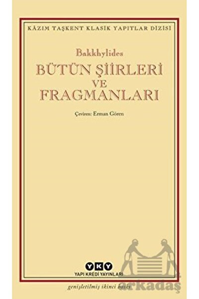 Yapı Kredi Yayınları Bütün Şiirleri Ve Fragmanları