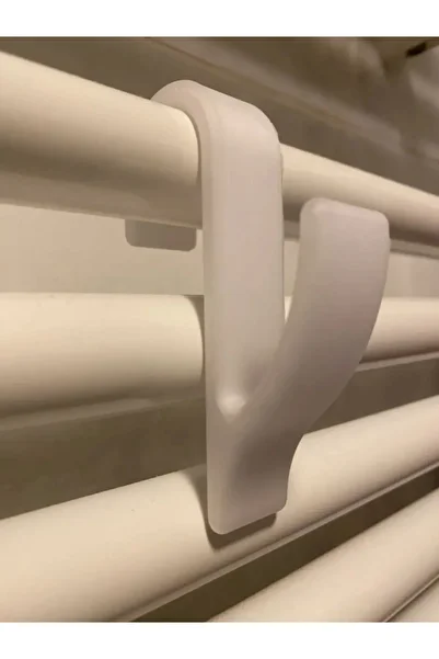 GENCAX White Towel Rack 2 Pieces Towel Rack