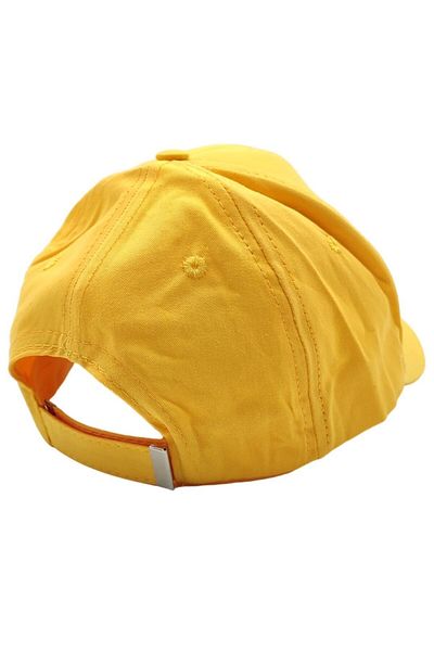 AXE SPORTSWEAR Yellow Summer Baseball Cap Hat - Back Adjustable, Velcro and Hole Cap