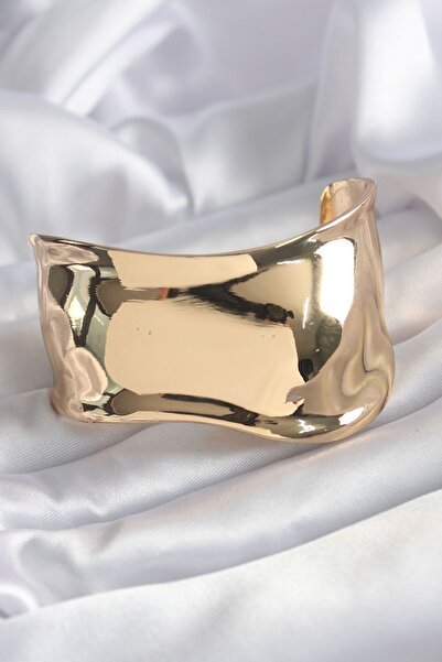 Onigonline أصفاد نسائية من النحاس الذهبي اللون VIP Wave Model