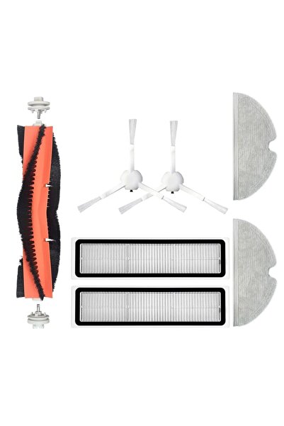 GPLUS ROBOT DREAM D9 - 1 فرشاة رئيسية، 2 فرشاة جانبية، 2 مرشحات و2 ممسحة