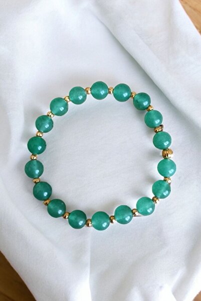 MGA DOĞAL TAŞ سوار أفينتورين ستون للرجال والنساء - مجموعة دوريكا للوفرة والهدوء