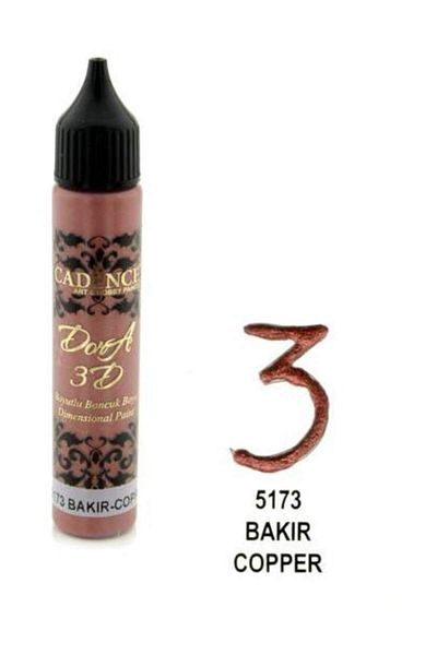 Cadence Dora 3D Dimensional Bead Paint 5173 COPPER