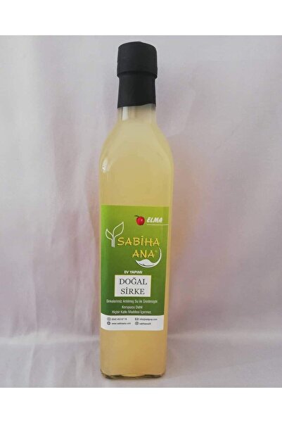 SabihaAna El Yapımı Doğal Organik Elma Sirkesi