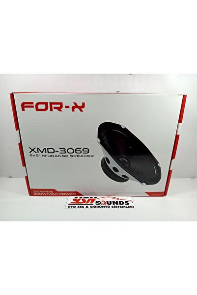 FORX5 Oval Midrange – For-x 300w 150Rms Midrange Hoparlör – For-x XMD-3069 Midrangeee