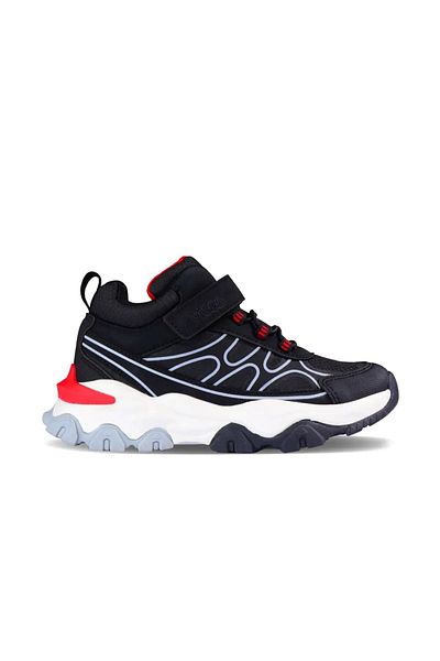 Vicco VICCO SOLIT - Pantofi de exterior pentru copii, negru, roșu