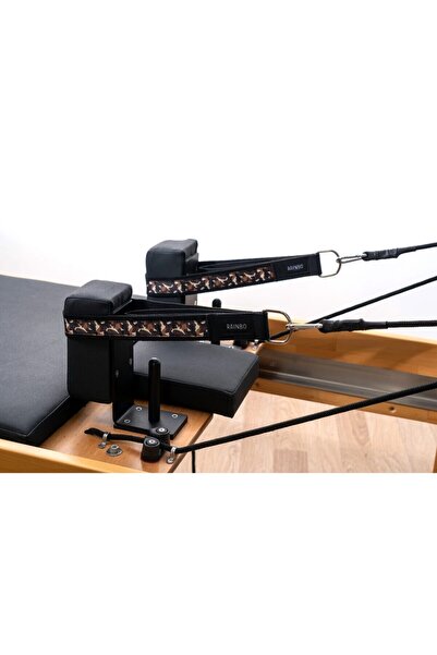 RAINBO Reformer Pilates Için Desenli Double Straps Ikili Elcik Metal Halkalı ...