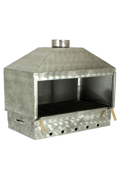 METEHAN MANGAL SOBA MTH-387 Set Üstü Davlumbazlı Maltız Izgaralı Mangal (70X40)