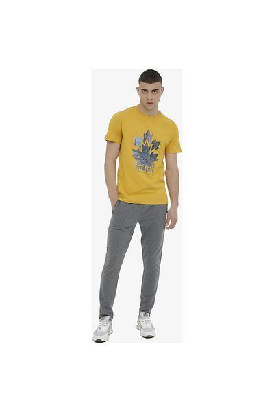 lumberjack A10149742608010 4m M-ct121 Basic T.pnt 4fx Grey Melange Men's Tracksuit Bottom