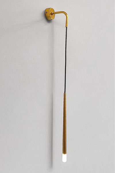 Fivorno Aydınlatma Long LED Honey Colored Thin Series - Sconce and Wall Lighting