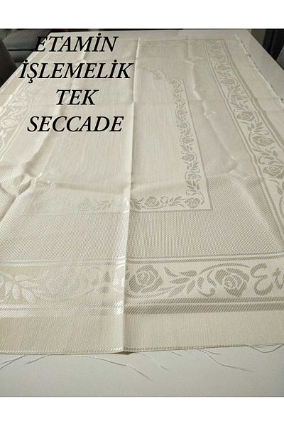 HMZ ETAMIN Embroidery - Single Prayer Rug (80x135)