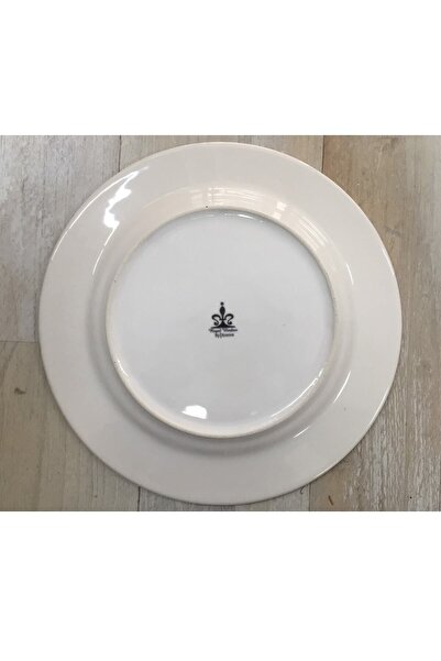 Pinkev Haliç 6 Kişilik Porselen Pasta Tatlı Tabağı Seti - 20cm