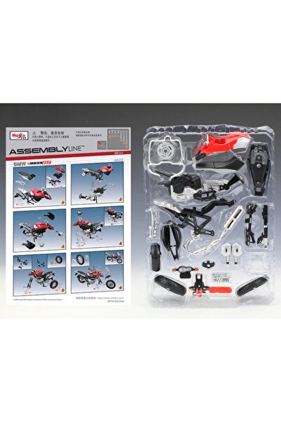 Maisto Bmw S 1000 Rr 1:12 Model Motosiklet Yap Boz Birleştir