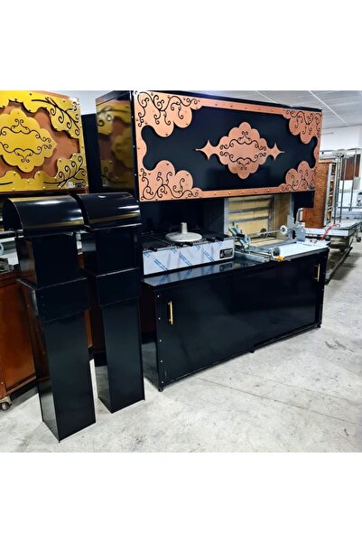 Arıcan Yatık Döner Cağ Kebap Ocağı Ve Kömürlü Mangal