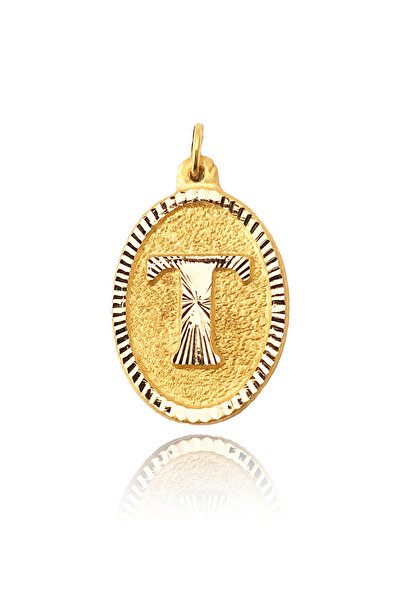 Nezihhan 0.25 Gram 14 Ayar Altın Harf Kolye ucu