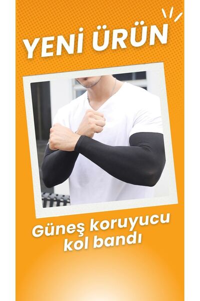 MOTOLİNAS KOL BANDI KOL ÇORABI ÇİFT ( GÜNEŞ KORUMALI ) - MOTOSİKLET BİSİKLET