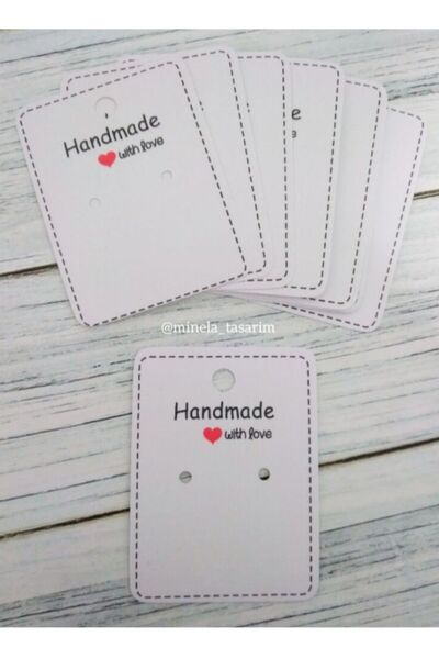 6x4cm küpe kartı 40adet