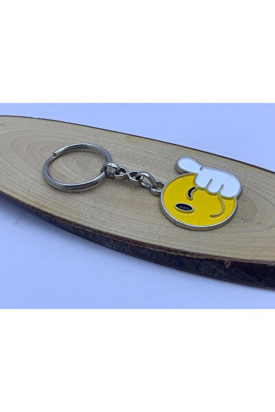 GultekinShop Onay Veren Emoji Metal Anahtarlık