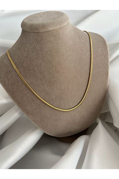 Emilia Accessory Long Thin Italian Gold Paste
