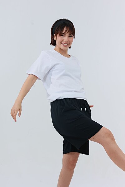 TKT Kadın Oversize Kalıp Şort Bermuda Rahat Kalıp