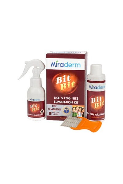 Miraderm Bit Sprey ve  Şampuan Set
