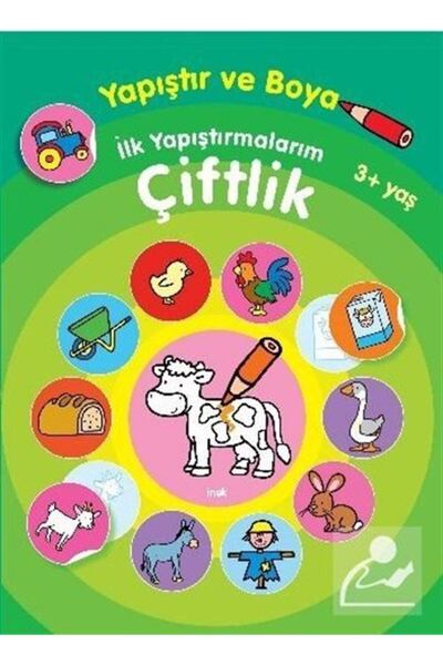 Parıltı Yayıncılık Yapıştır ve Boya İlk Yapıştırmalarım - Çiftlik