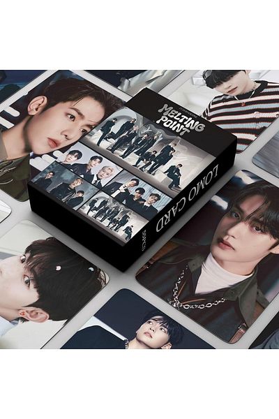 Kpop Dünyasi ZEROBASEONE Melting Point - Two Way Printed Lomo Tarjeta Set