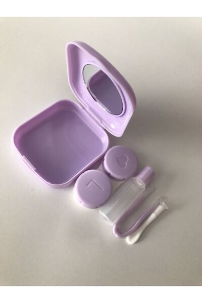 SATECHNOLOGY Lens Taşıma Saklama Kutu Ve Takma Aparatı Seti (Mor)