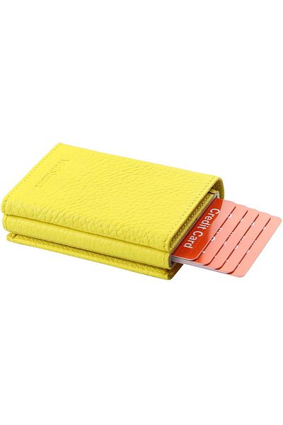WalSmart Pro Cover Floater - محفظة جلدية بآلية ذكية