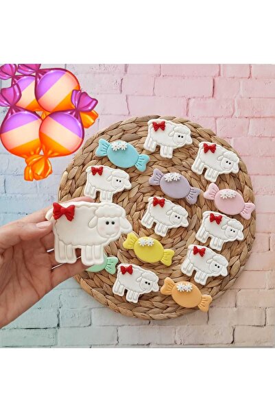 Tatlı Armağanlar Bayramlık Hediyelik Kuzu Ve Şeker Model Butik Kurabiye - 20 ...