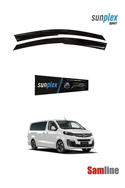 SUNPLEX Opel Vivaro  (2020-2024) Cam Rüzgarlığı Takımı 2'li Set Mügen