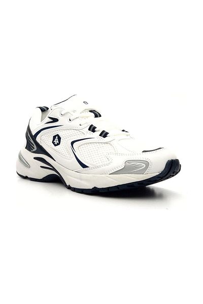 Hammer Jack 24038 White Navy Blue Navy - Orthopedic Comfortable Sneaker Sneakers