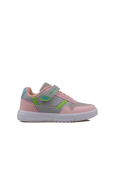 Trend Adımlar Pudra Comfort İçe Basma Destekli Unisex Çocuk Sneaker