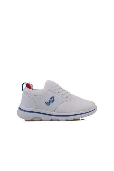 Trend Adımlar Tenis alb ușor pentru copii - spumă cu memorie Faylon, elastic