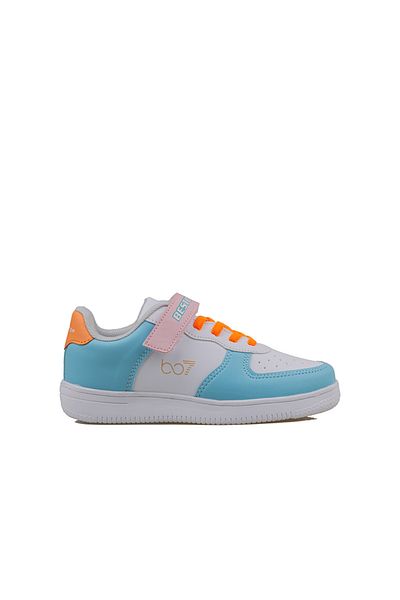 Trend Adımlar Adidași unisex pentru copii - piele artificială albastră, filet de sezon