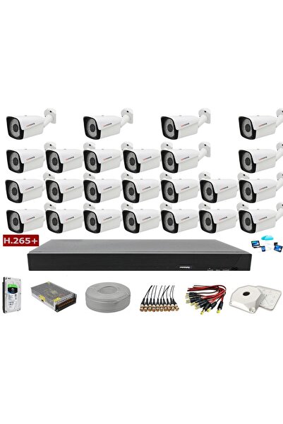 Cenova 24'lü 2mp Ahd Full Set+harddisk Güvenlik Kamerası