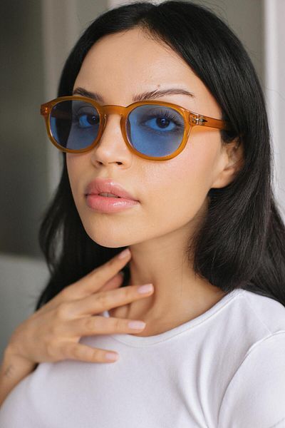 Bilge Karga Timo Orange Blue Sunglasses
