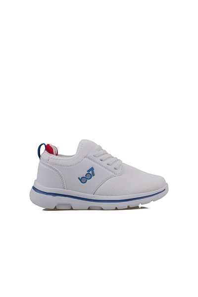 Trend Adımlar Tenis alb ușor pentru copii - spumă cu memorie Faylon, elastic
