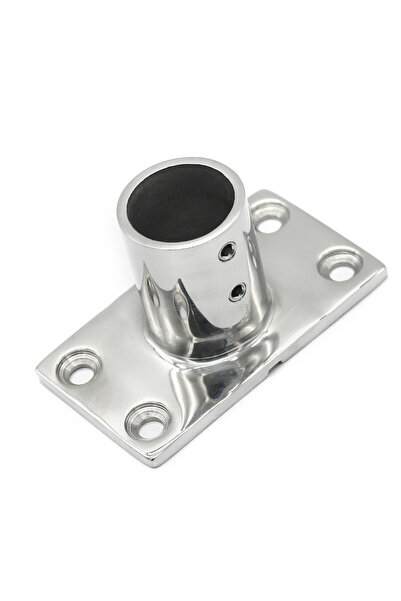 MARİNE TOWN Paslanmaz Kare Taban. 90°. 25mm. Tekne Tentesi Taban Bağlantı