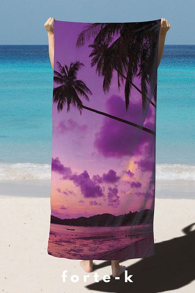 Fortek Home King Size 75*150 CM Beach Towel - Summer