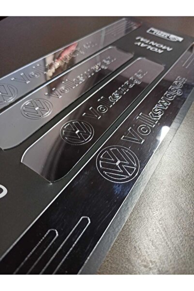 Lazer Store Volkswagen Golf 7 Uyumlu Kapı Eşiği 4'Lü Set Ön Arka