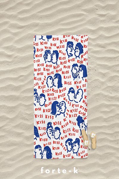 Fortek Home King Size 75*150 CM Beach Towel - Summer