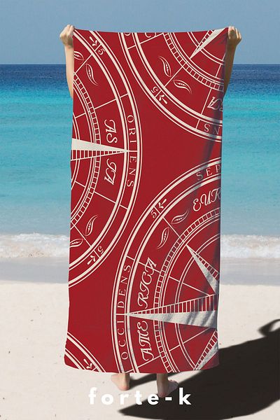 Fortek Home King Size 75*150 CM Beach Towel - Summer