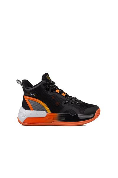 Vicco Gallen Black Kids Basketball Shoes