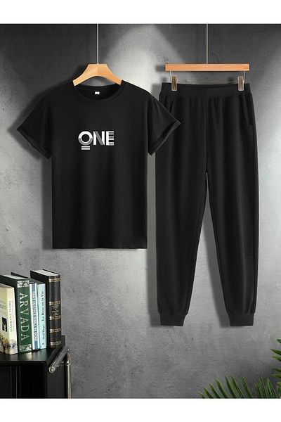 Pasage One Printed Oversize Suit Set