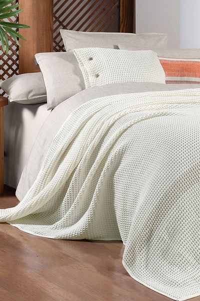 Sarev Polendia Double Bedspread - 100% Cotton
