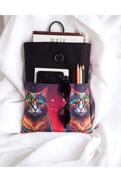 Tablet Kılıfı Kitap Kılıfı Fabric Book Cover Kitap Koruma Organizer Kitap Ve Tablet Çantası MCK0031
